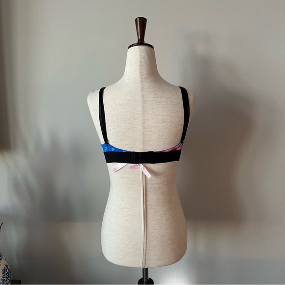 NWT! Victoria’s Secret PINK Tropical Push-Up Bra - 32C - Picture 4 of 8